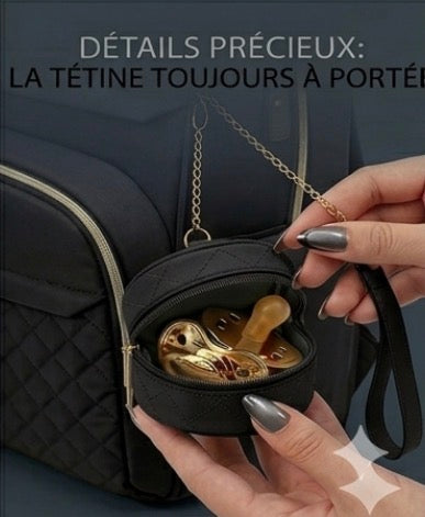 Sac à dos à Langer (Noir)